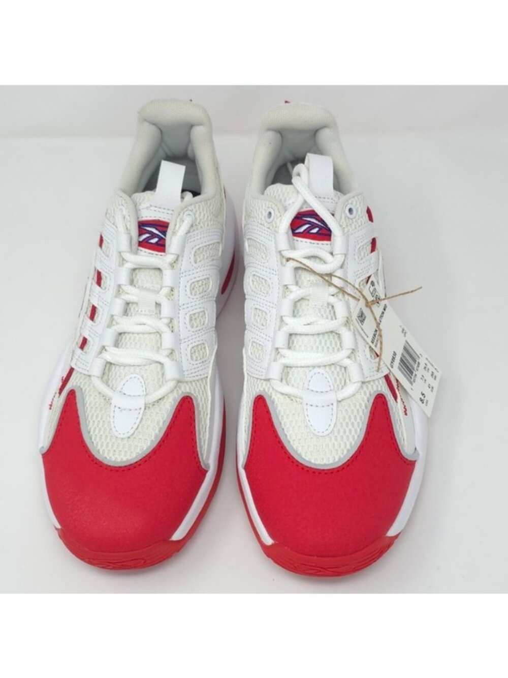 Reebok Solution Mid Workout Lifestyle Basketball Shoes White 8.5 Medium - Picture 6 of 7